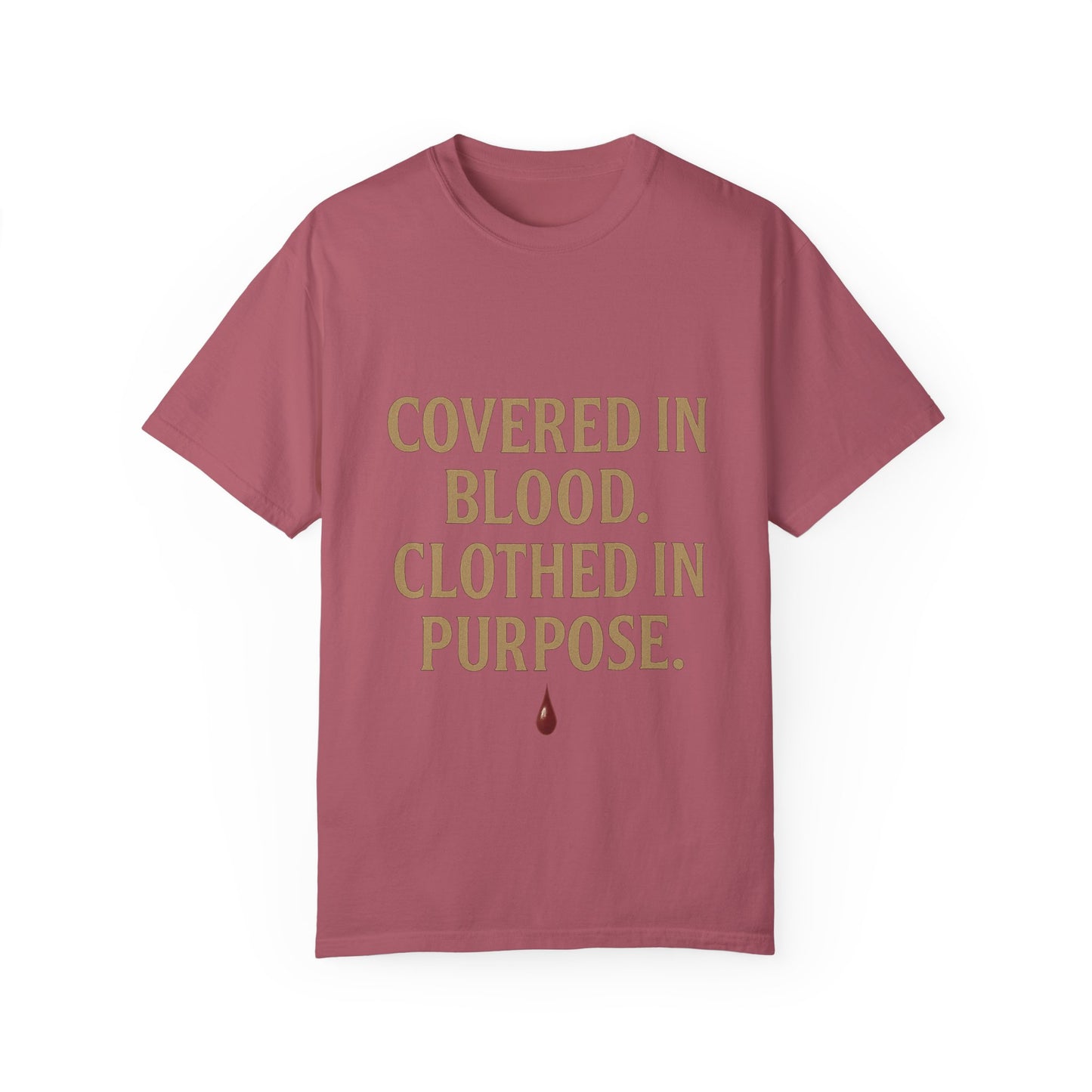 Covered in Blood Clothed in Purpose Tee