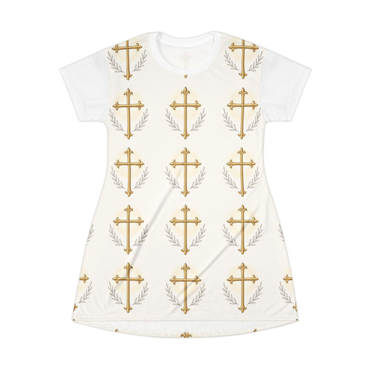 Faith-Inspired T-Shirt Dress