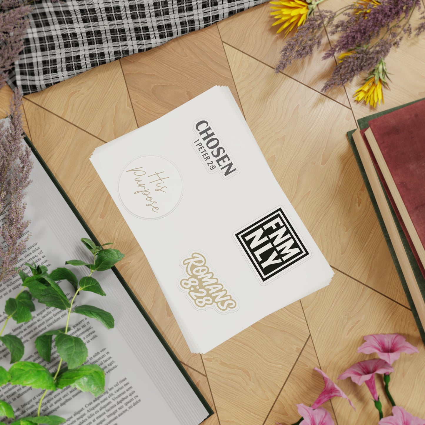 Faith Sticker Set – His Purpose Co. Exclusive