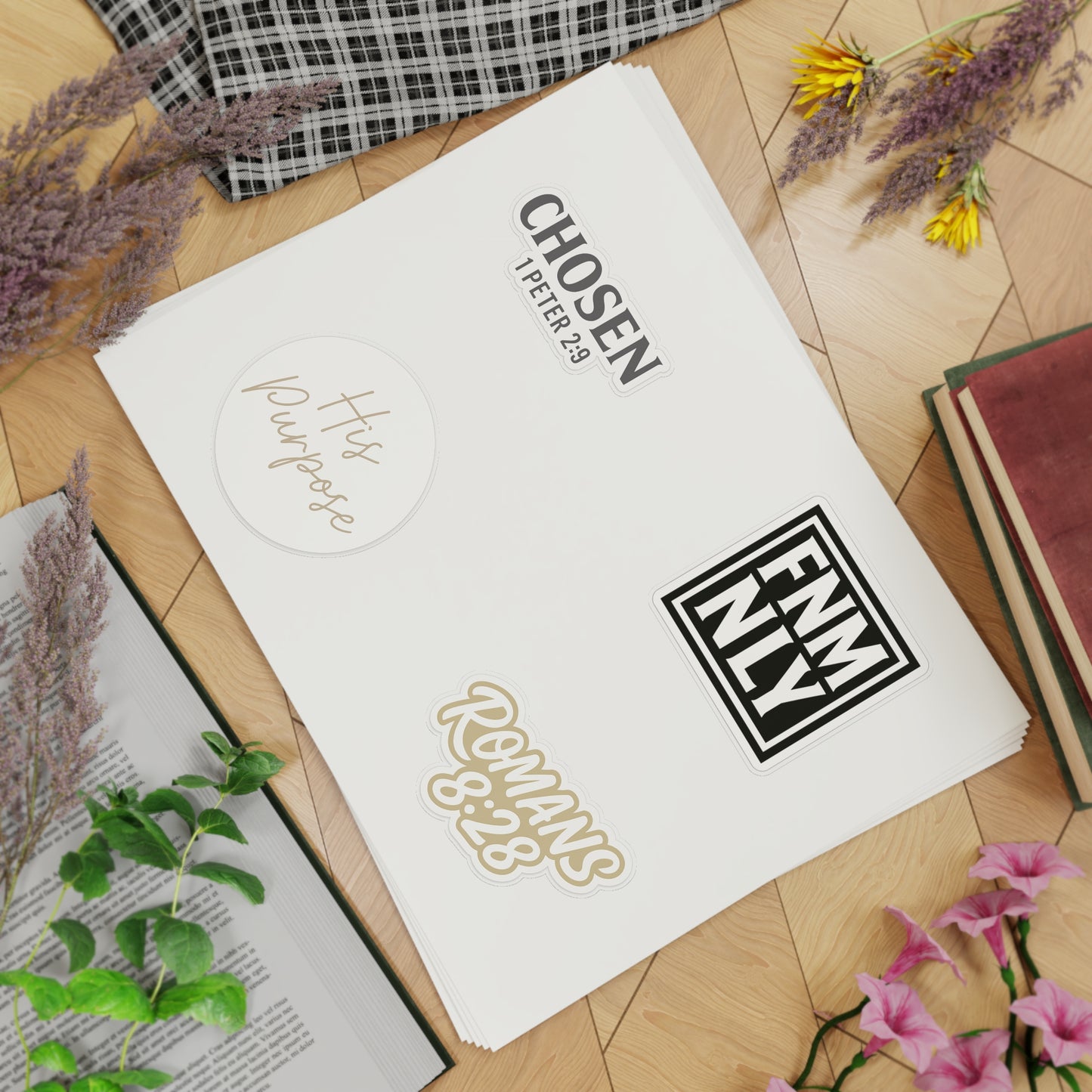 Faith Sticker Set – His Purpose Co. Exclusive