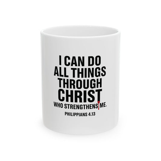 “I Can Do All Things” Mug – Philippians 4:13