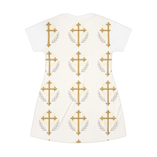 Faith-Inspired T-Shirt Dress