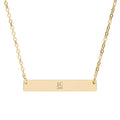 JC Signature Bar Necklace