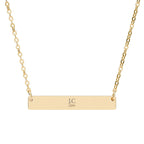 JC Signature Bar Necklace