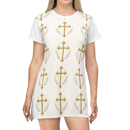 Faith-Inspired T-Shirt Dress