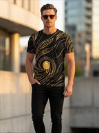 JC Kingdom Waves Tee - Black