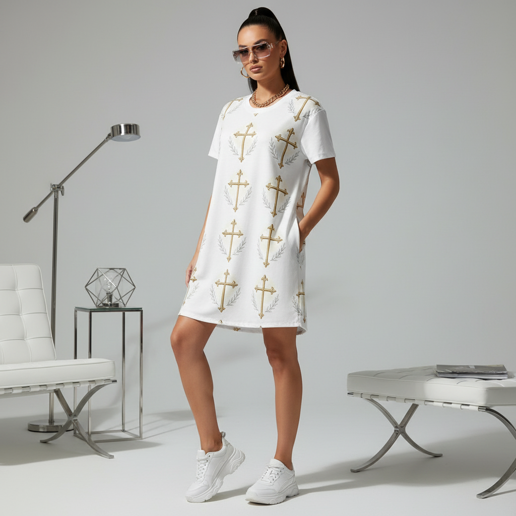 Faith-Inspired T-Shirt Dress