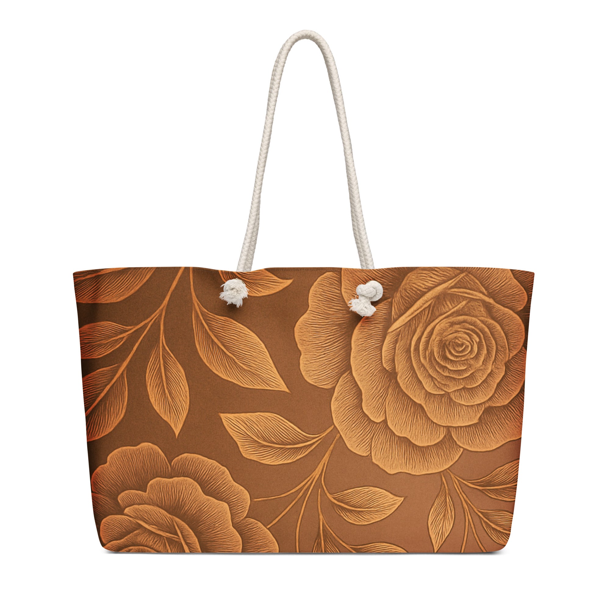 Eternal Bloom Tote - Metallic Rose Gold – His Purpose Co